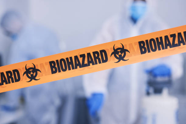 Professional Drug Lab Cleanup technician working in Norwood, NJ